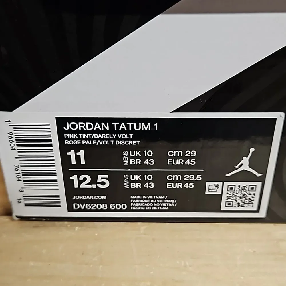 Jordan Tatum 1 Pink Lemonade Mens Basketball Shoe Sneaker DV6208-600 Jayson - Picture 10 of 13